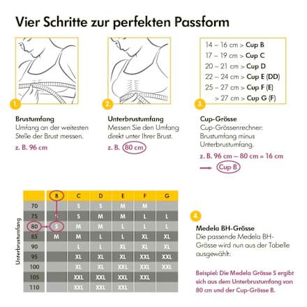  Schwangerschafts- und Still-BH chai Gr. M Medela