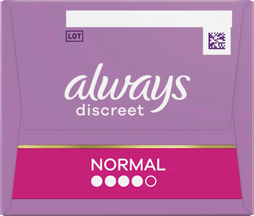 discreet Slipeinlagen Inkontinenz Normal always
