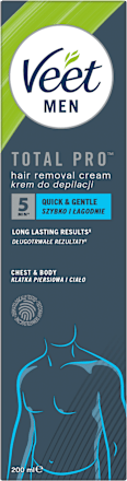 men Total Pro depilační krém Veet