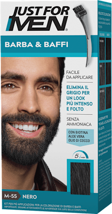  Vopsea pentru barbă negru
 JUST FOR MEN