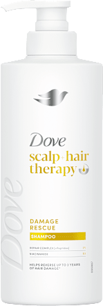 scalp hair therapy šampon na vlasy Damage Rescue Dove