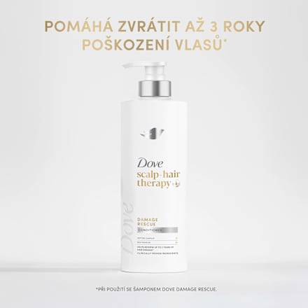scalp hair therapy kondicionér na vlasy Damage Rescue Dove