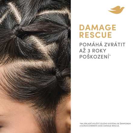 scalp hair therapy šampon na vlasy Damage Rescue Dove