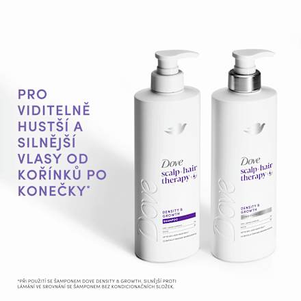 scalp hair therapy šampon na vlasy Density & Growth Dove