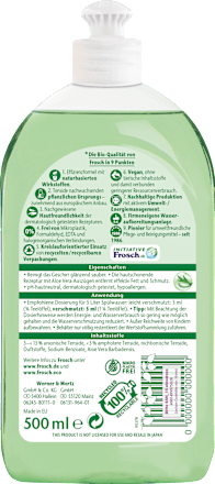 Spülmittel Lotion Aloe Vera Frosch