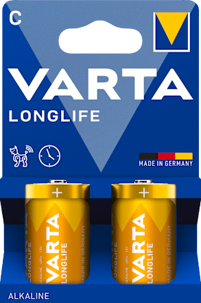 Batterien C Longlife Alkaline Varta