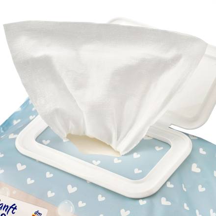 Feuchtes Toilettenpapier Deluxe Maxi Pack sortiert Sanft&Sicher
