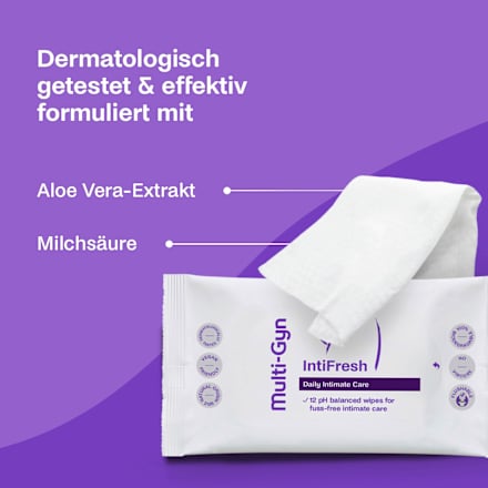 Intimpflegetücher IntiFresh Multi-Gyn