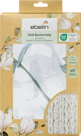Textil-Duschvorhang ebelin