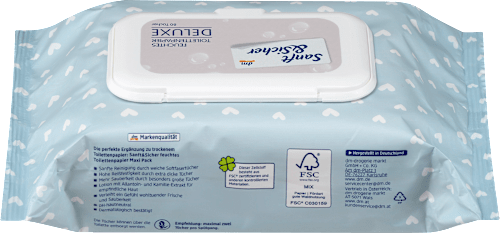 Feuchtes Toilettenpapier Maxi Pack Sanft&Sicher