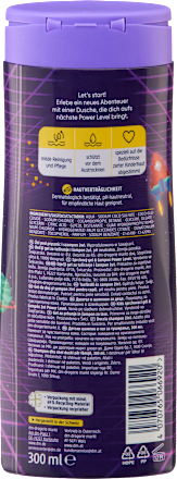 Kinder Duschgel & Shampoo 2in1 Power Level Balea