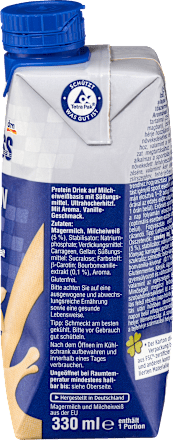 Protein Drink, Vanille Geschmack, trinkfertig Sportness