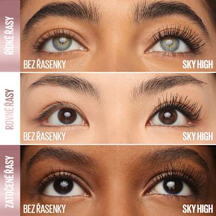 řasenka Lash Sensational Sky High Brown MAYBELLINE NEW YORK