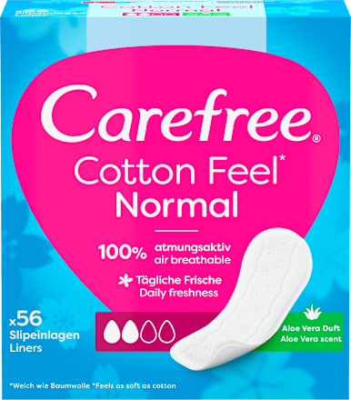 Wkładki Cotton Aloe Carefree