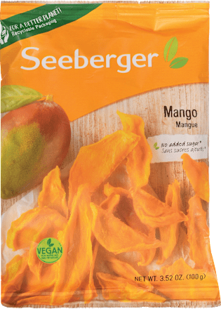 Sušen mango v rezinah, žveplan Seeberger