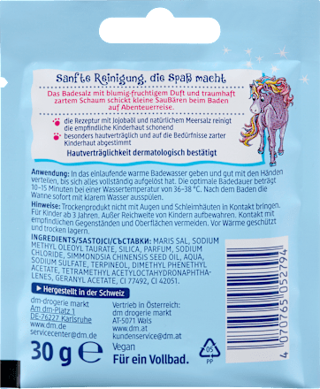Penušava so za kupanje SauBär