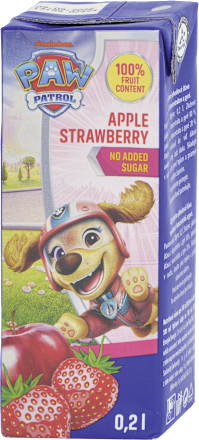 100 % ovocná šťava Jablko a Jahoda PAW PATROL