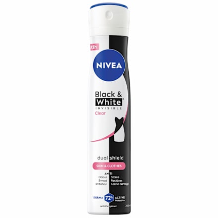 Deodorant spray B&W Clear NIVEA