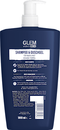 Shampoo & Duschgel Kräftigung & Pflege Hopfen Schwarzkopf GLEM vital