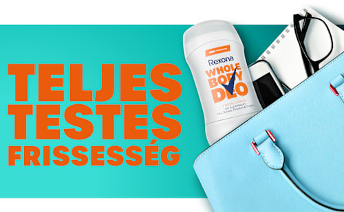 Deo stift teljes testre, friss citrus illattal Rexona