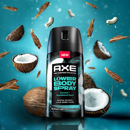 Férfi deo spray, altestre, Kókusz és szantálfa illattal AXE