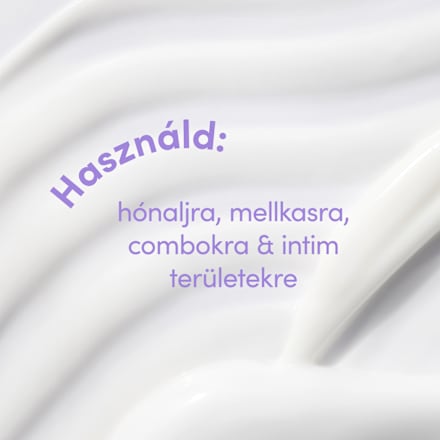 Dezodor krém teljes testre, levendula és kamilla illattal Dove