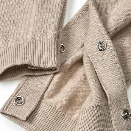 Strickoverall mit Kragen, beige, Gr. 62
 ALANA