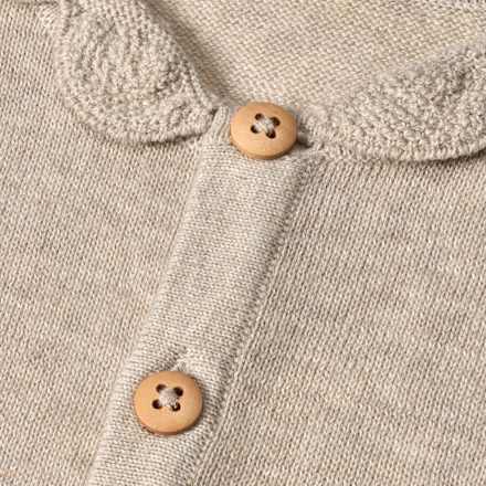 Strickoverall mit Kragen, beige, Gr. 62
 ALANA