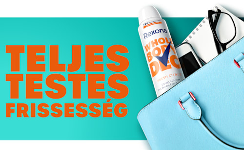 Deo spray teljes testre, friss citrus illattal Rexona