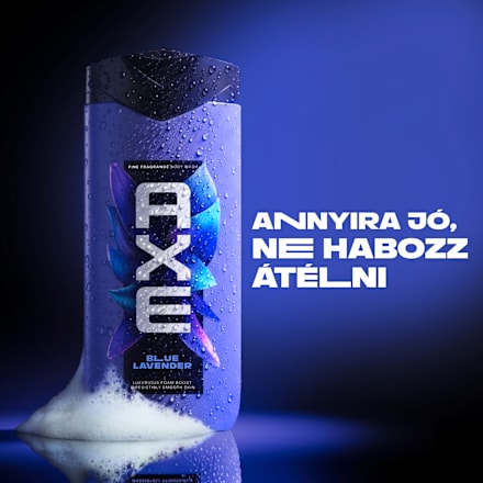 Férfi tusfürdő, Blue Lavender AXE