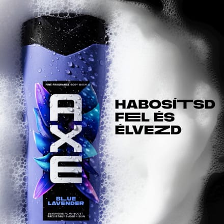 Férfi tusfürdő, Blue Lavender AXE