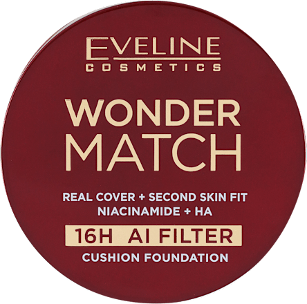 WONDER MATCH 16H AI FILTER tečni puder u obliku jastučića - 03N Nude EVELINE COSMETICS