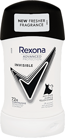 Deo stift Advanced Protection Invisible Black&White Rexona