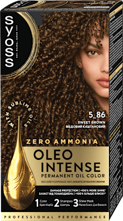 Boja za kosu - 5-86 slatko smeđa syoss Oleo Intense