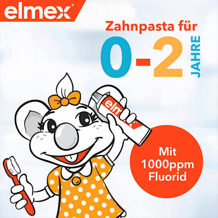Zahnpasta Baby, 0-2 Jahren elmex