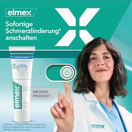 Zahnpasta Sensitive Professional Sanftes Weiss elmex