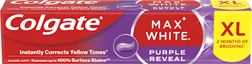 MAX WHITE PURPLE REVEAL pasta za zube XL Colgate