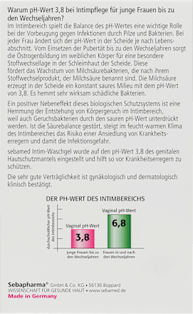 Intim-Waschgel sebamed
