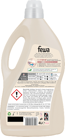 Colorwaschmittel flüssig für helle Wäsche Fewa