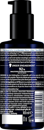 Haarkur Night Elixier Aqua Revive Schwarzkopf GLISS