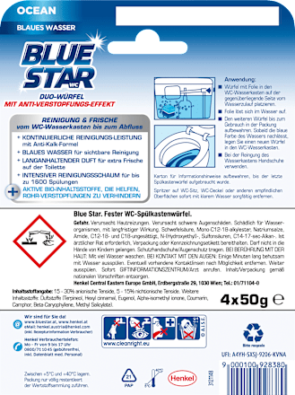 WC-Stein 2in1 Ocean BLUE STAR