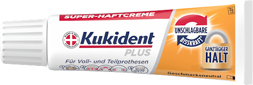Haftcreme Plus Unschlagbare Bisskraft Kukident
