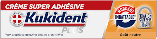 Haftcreme Plus Unschlagbare Bisskraft Kukident