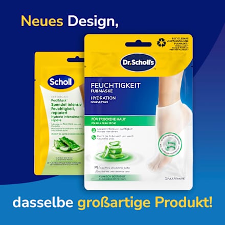 Fußmaske Socken mit Aloe Vera (1 Paar) Scholl
