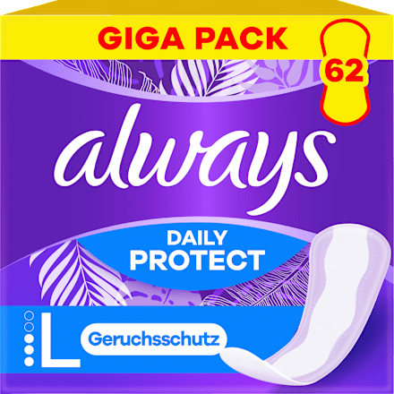 Slipeinlagen Long mit Duft Giga Pack always