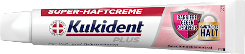 Haftcreme Plus Barriere geschmacksneutral Kukident