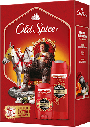 Geschenkset Music Epic Legend Old Spice