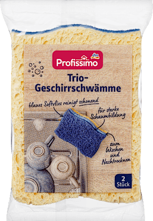 Trio-Geschirrschwämme Profissimo