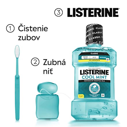 Ústna voda Cool Mint Listerine
