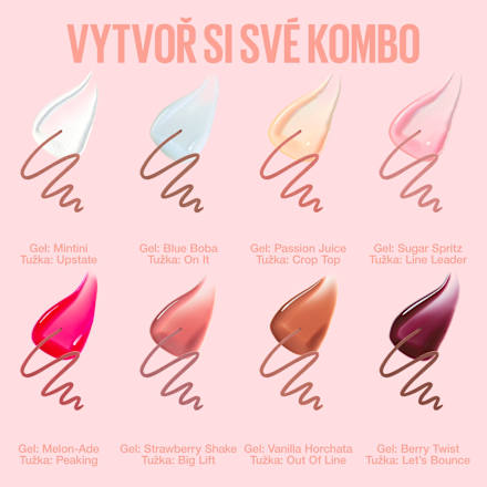 olejový gel rty Lifter gel 004 Sugar Spritz MAYBELLINE NEW YORK